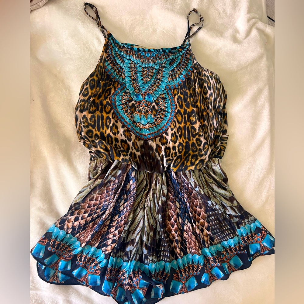 ROMPER WITH ADJUSTABLE STRAPS Camilla style
